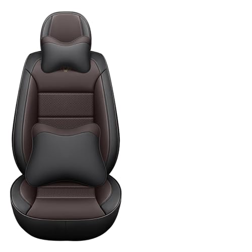 車 シートカバー に適し レクサス 新型 LBX 10系 2023年12月〜 シートカバー全席セット 5席 前座席+後部座席用 軽自動車 シートプロテクター シート保護カバー 通気性 汚れ防止 滑り止め 四季汎用 カー用品 内装パーツ(黒茶色,上位版)