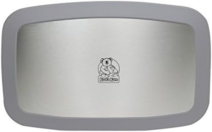 Koala Kara KB200-01SS Grey Baby Changing Station with S/S Veneer