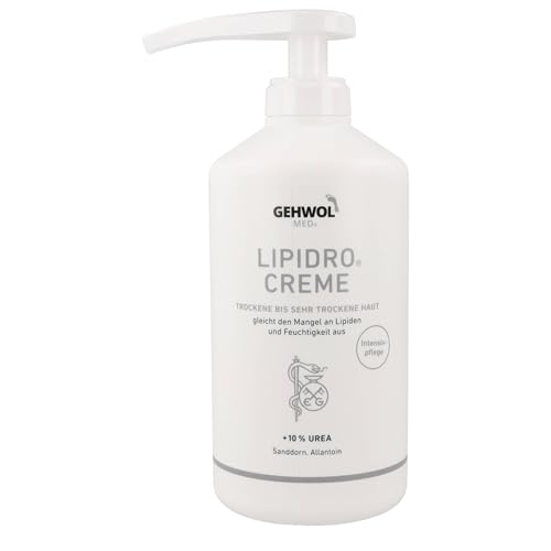 Crème pieds Gehwol Lipidro assouplit la peau et compense les lipides