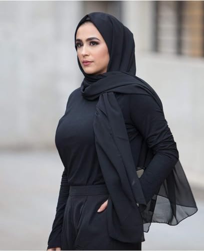 Women Lightweight-Chiffon-Scarf Spring-Summer-Scarves-Shawl-Wraps Long Neck Scarf for Evening Party Dresses3