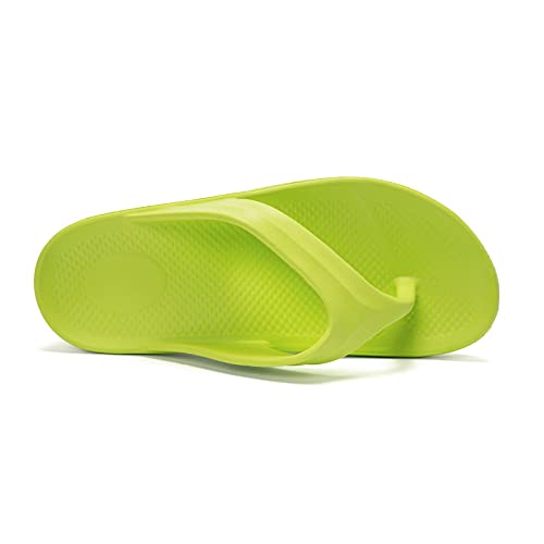 Image of FUNKYMONKEY Women's Comfort Flip Flops with Arch Support - Lightweight EVA Thong Sandals for Walking, Beach, and Daily Wear - Cushioned Footbed & Anti-Slip Sole