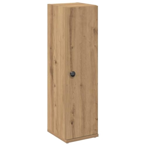 vidaXL Badezimmerschrank mit Rollenhalter Artisan-Eiche 20,5x22x72 cm,...