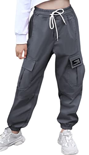 Image of SANGTREE Girls & Womens Drawstring Cargo Jogger Pants,3 Years - Women 3XL