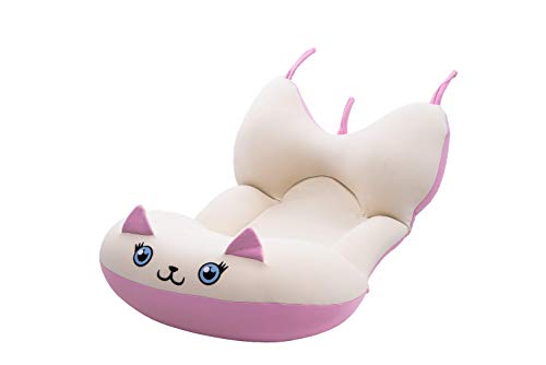 Almofada De Banho Gatinha Agata, Baby Pil, Crème/Rosa