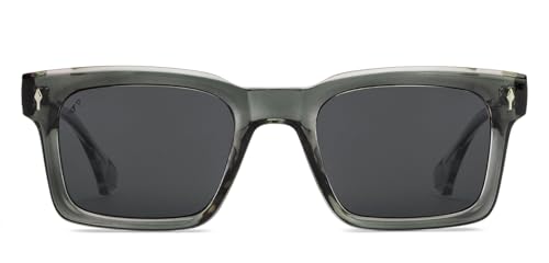 Image of Vincent Chase By Lenskart | Full Rim Square | Classics | Polarized and 100% UV Protected | Men & Women | Large | VC S16748