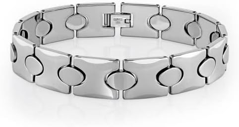 URBAN JEWELRY Stunning Solid Tungsten Link Bracelet for Men