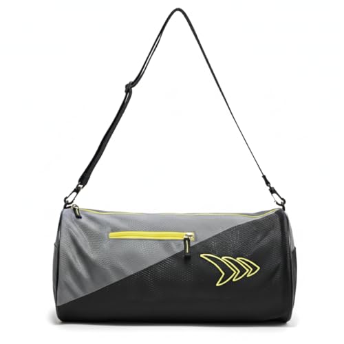 Image of MAYOR Duffle Gym Bag with Side Pocket Sports Bag Travel Bag for Men and Women (Yellow)