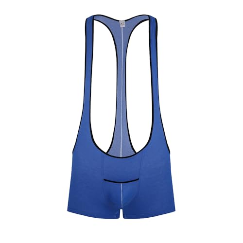 Men Bodysuit Boxers Wrestling Singlet Breathable Jumpsuits Base Layers Leotard One Piece Underwear4