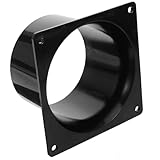 BIUDECO Reductor de Conducto Cuadrado para Sistema de Ventilación Accesorio Metálico de Transición Adaptador para Campana Extractora y Purificador de Aire Instalación Fácil Conexión