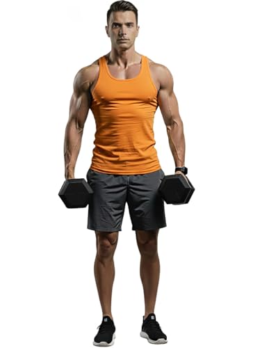 Image of furrr Men's Gym Vest for Bodybuilding | Stringer Tank Top | Muscle & Training Wear