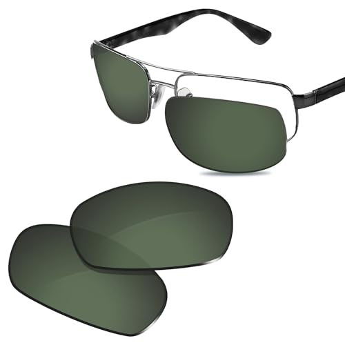 Image of 100% Precise-Fit Replacement Sunglass Lenses for RayBan RB3445 61mm