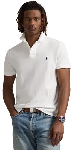 Image of POLO RALPH LAUREN Men's Custom Slim Fit Iconic Mesh Polo