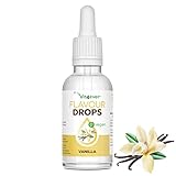 Flavour Drops 50ml - Gotas de sabor sin calorías - Para quark, gachas, yogur y mucho más. - Vegano...