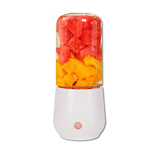 Pequeña licuadora recargable por USB, exprimidor de frutas recargable, botella de licuadora portátil Pequeña licuadora recargable por USB, exprimidor de frutas recargable, botella de licuadora portátil