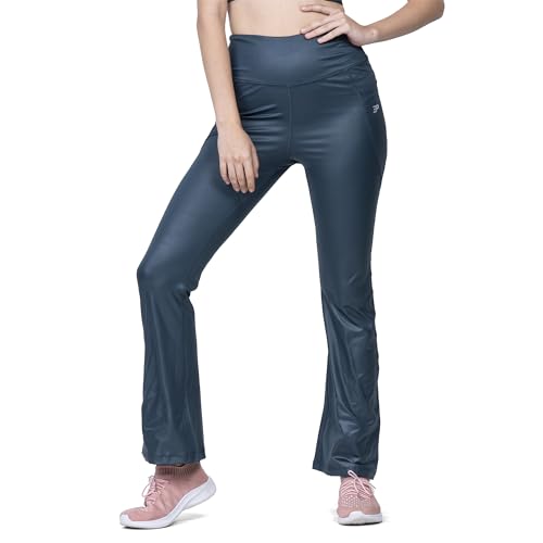 Image of 3rd Planet Women's High Waist Activewear Leggings | 4-Way Stretch, Sweat-Wicking, Non-See-Through Gym & Yoga Tights with Side Pockets | Comfortable Slim Fit Pants for Workout, Running & Fitness