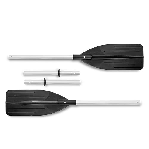 Intex Challenger 3 Set Schlauchboot - 295 x 137 x 43 cm - 3-teilig - Blau / Gelb, 68370NP, 6.5 cm