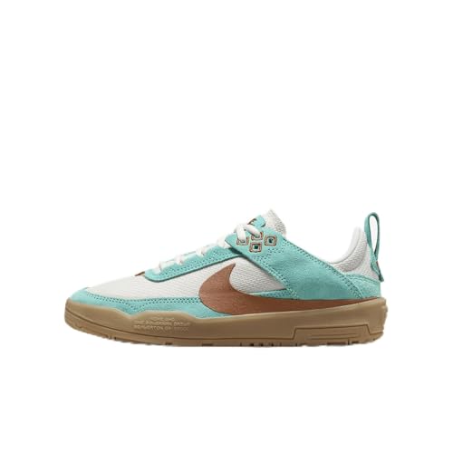 Nike SB Day One Big Kids' Skate Shoes (FN4210-301, Green Frost/Phantom/Gum Light Brown/Dark Russet) Size 7