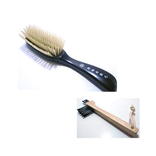 Amazon | 【創業300年江戸屋の天然毛ヘアブラシ】特級白豚毛 