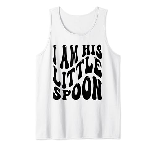 Valentine's Day Couple Outfit I'm His Little Spoon Big Spoon Tank Top