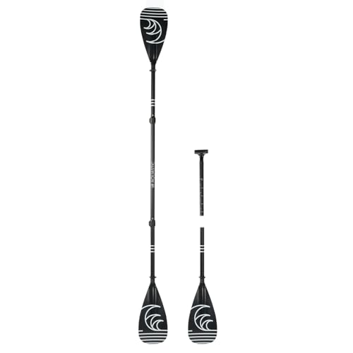 Pagaie Sup Kayak en aluminium rigide AQUASTIC AQS-SPD004 trois sections
