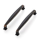 Ravinte 60-Pack Solid 5-Inch Cabinet Handles - Oil Rubbed Bronze Pulls for Cabinetsdrawer Handles