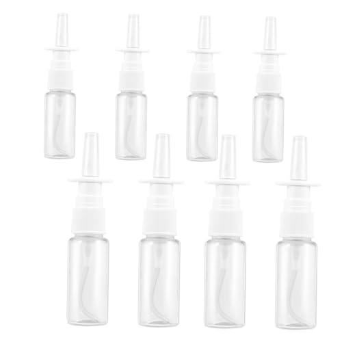 Anneome 8 piezas Botellas Spray Pet Transparentes y Pulverizador Directo para Viaje Cosmético y