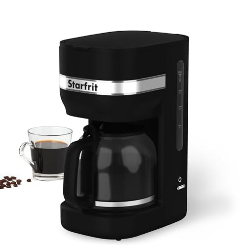 Starfrit 10-Cup Coffee Maker – Keep Warm Function – Reusable Filter Basket – Easy to clean – 900W – Black by Starfrit - Image 6