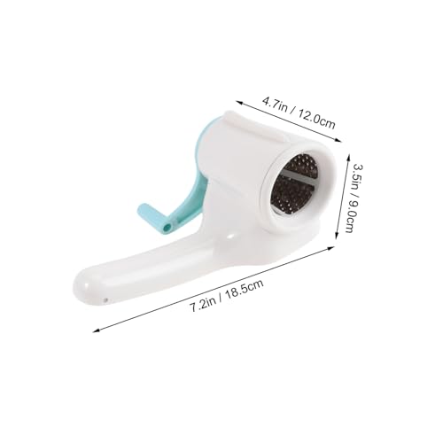 ABOOFAN rallador giratorio manual de cocina de acero inoxidable miniatura 2