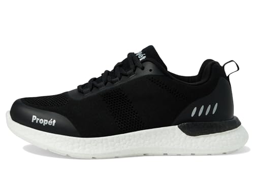 Image of Propet Mens B10 Usher Lace Up Sneakers Shoes Casual - Black