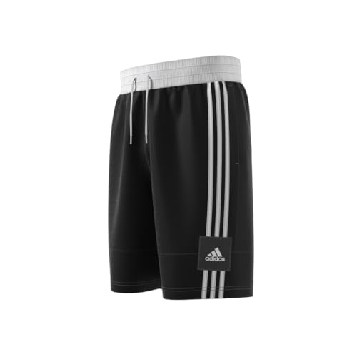 adidas Short masculino Speed X 3G, Preto/branco/branco, G