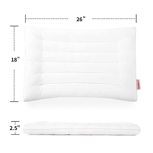 Hombys Ultra Thin Flat Pillow For Sleeping thumb #1