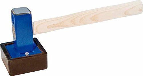 TRIUSO Plattenlegerhammer 1500g, mit auswechselb.