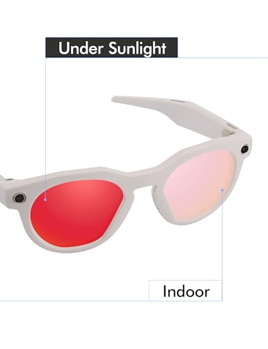 Image of SAUCER Premium Replacement Lenses for Oakley Meta HSTN OW8002 51mm | UV400 Protection, Anti-Scratch, Precise Fit Smart Glass