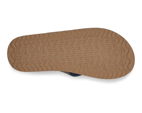 Image of Sanuk Mens Ziggy Plush | Flip Flops for Men | Mens Sandals | Beach Sandals | Supportive & Lightweight | Comfort Footbed