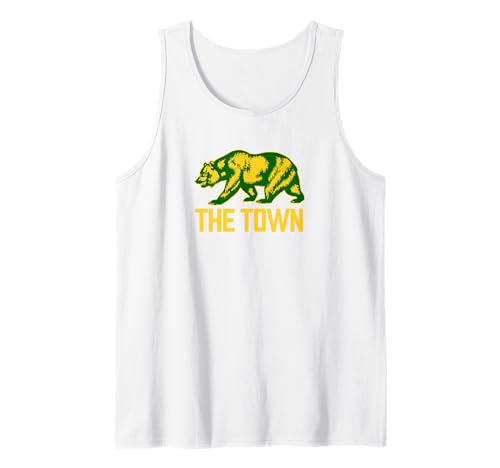 The Town Oakland Flag Bear Design - Oakland California Tank Top
