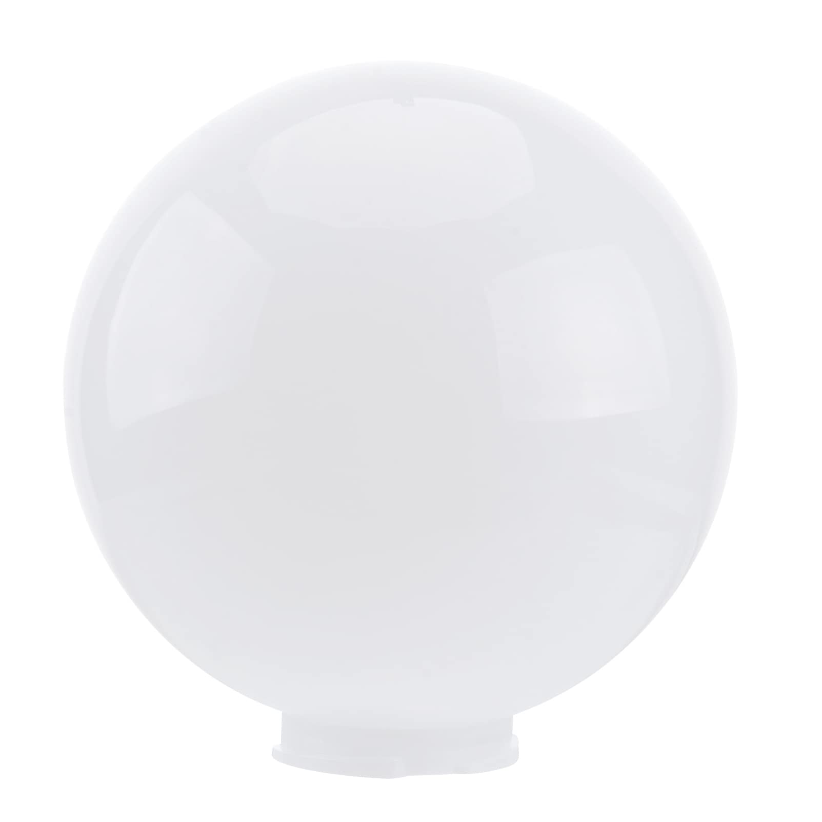 Lurrose Acrylic Lamp Post Globe Replacement Lamp Shade Post Lamp Shades Decortive Ceiling Pendant Fixture For Table Wall Floor Ceiling Lamp White 250MM 95MM