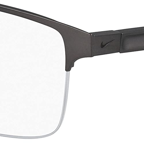 Image of Eyeglasses NIKE 8045 076 Brushed Gunmetal /Cargo Khaki