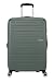 American Tourister Aerojoy Travel Case, Check-in Size 25"/66cm, 4 Wheels, Hard Top, ABS, Dark Forest|TSA Lock|Inner Mesh with Zipper | Expandable|Light - 3Year International Warranty