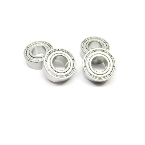 Rodamiento 683-ZZ de 3x7x3mm miniatura con ranura profunda de acero 2