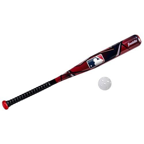 Franklin Sports Kids Plastic Baseball Bat + Balls Set - MLB Slamm...