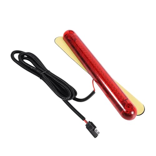 Feu Stop LED Rouge 12V Universel avec 24 LED pour Troisième Feu Arrière de Voiture