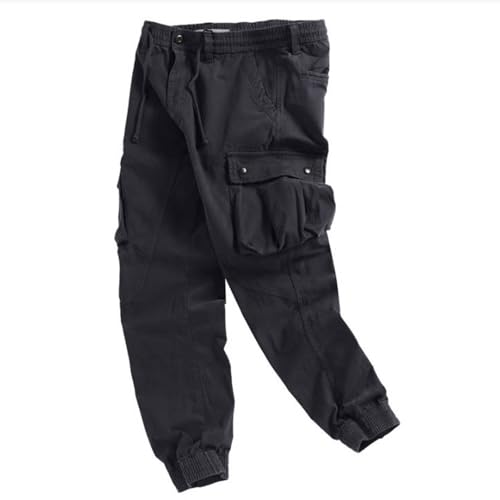 Pantalon running jogging cyclisme homme casual stretch avec multi-poches