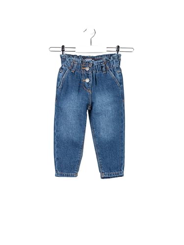 Jeans enfant bleu Losan anti-usure 126-9000al avec taille réglable