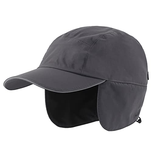 Casquette imperméable homme Connectyle avec rabat oreille pour sport pluie