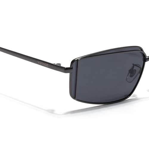 Image of Voyage Rectangle Polarized Sunglasses for Men & Women