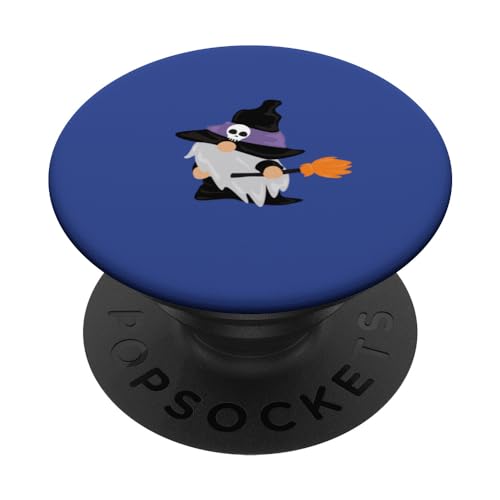 Halloween Cute Spooky Fall Women Mom PopSockets Swappable PopGrip