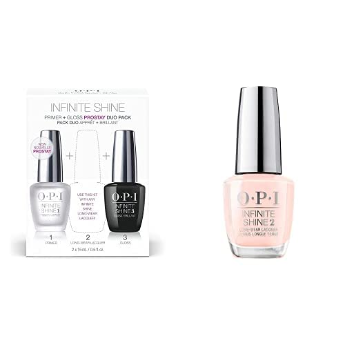 OPI Infinite Shine ProStay Primer & Gloss Duo Pack, 1 fl.oz, OPI