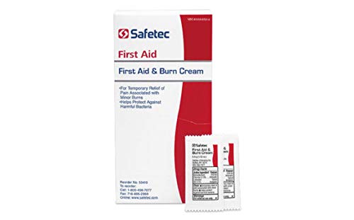 Safetec First Aid Burn Cream Packets 144-Case