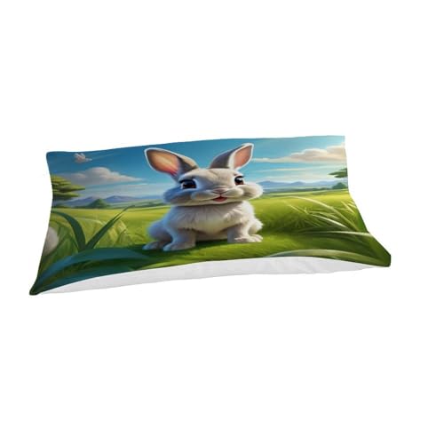 Parure de couette lapin gris pour une chambre d'enfant cocooning et douce