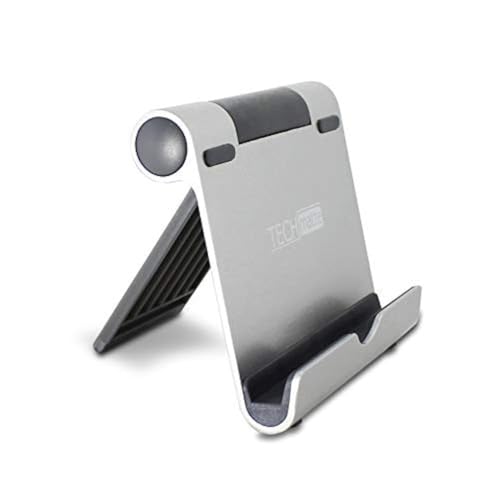 TechMatte iPad Stand Multi-Angle Aluminum Holder for Tablets, E-Readers and Smartphones, Nintendo Switch - Mini Stand